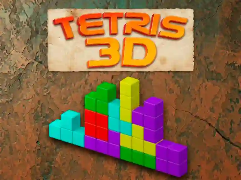 Logħba Tetris 3D onlajn