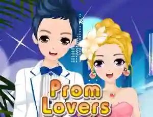 Logħba Pretty prom lovers onlajn
