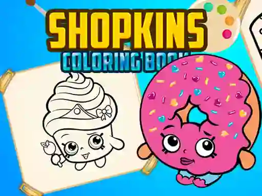 Logħba Shopkins Coloring Book onlajn