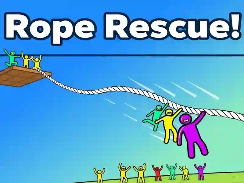 Logħba Rope Rescue! onlajn