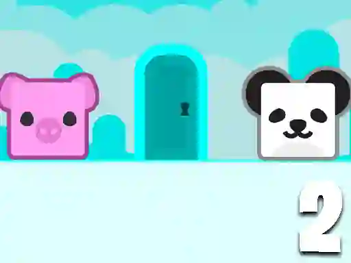 Logħba Panda Escape With Piggy 2 onlajn
