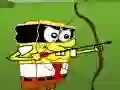 Logħba Spongebob Shoot Zombie onlajn