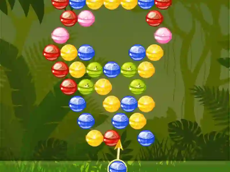 Logħba Bubble Shooter Fruits Candies onlajn