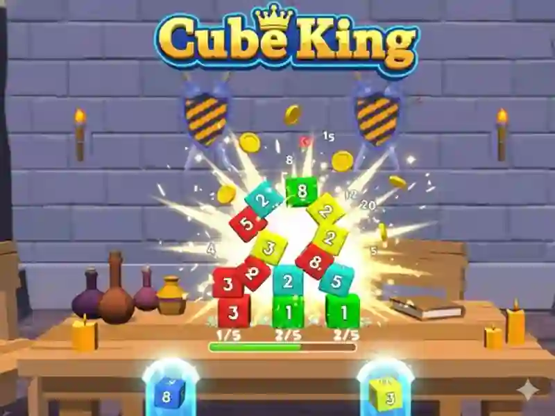 Logħba Cubes King onlajn
