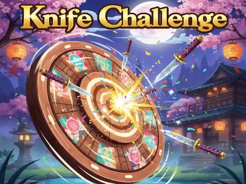 Logħba Knife Challenge onlajn