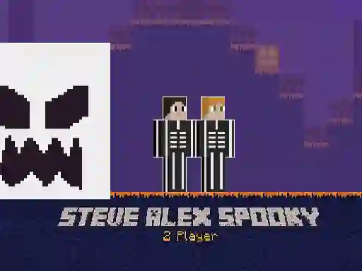 Logħba Steve Alex Spooky 2 Player onlajn