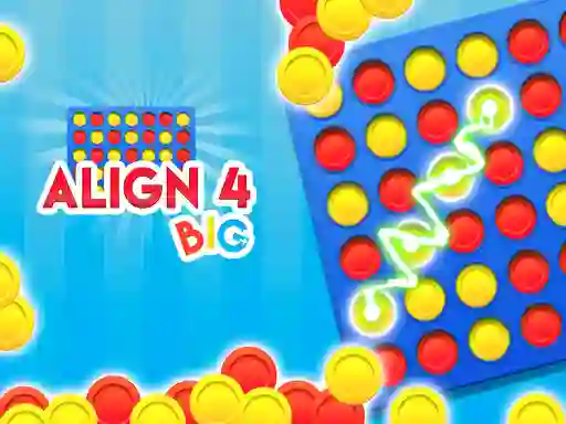 Logħba Align 4 Big onlajn