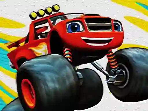 Logħba Monster Trucks Hidden Wheels onlajn