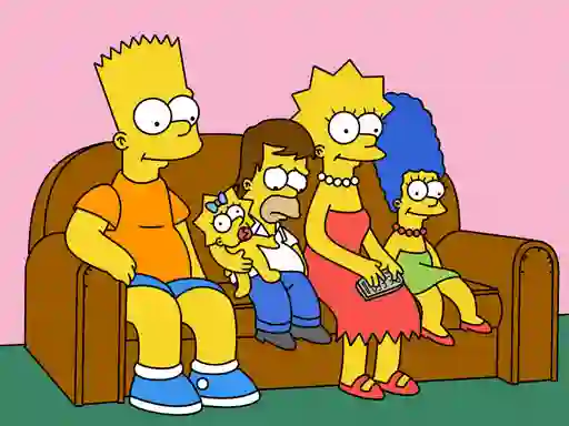 Logħba The Simpsons Jigsaw Puzzle onlajn