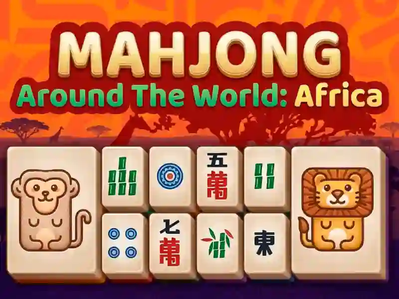 Logħba Mahjong Around The World Africa onlajn
