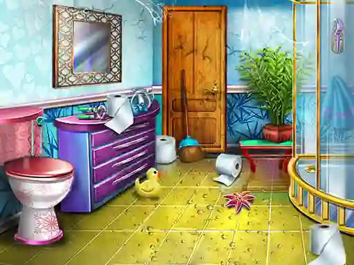 Logħba Ice Queen Bathroom Deco onlajn
