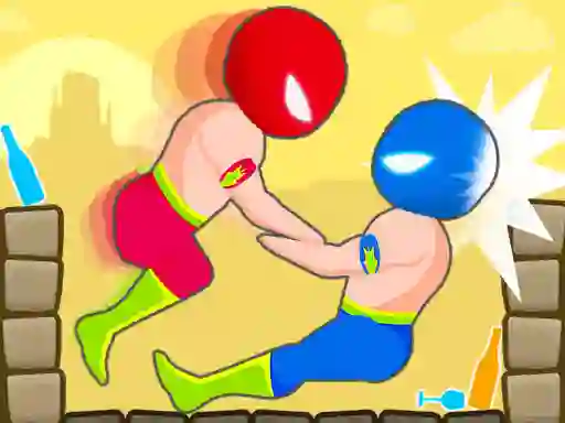 Logħba Drunken Wrestle onlajn