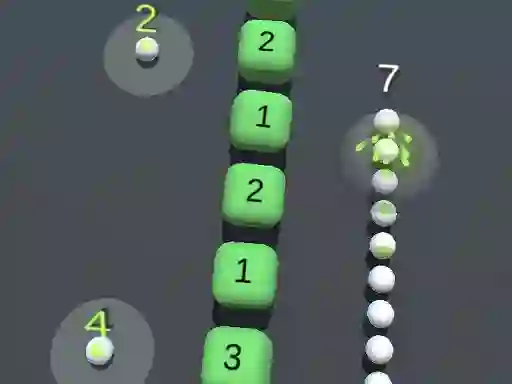 Logħba Snake 3D Block onlajn
