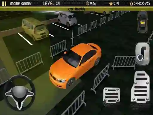 Logħba Night Car Parking Simulator onlajn