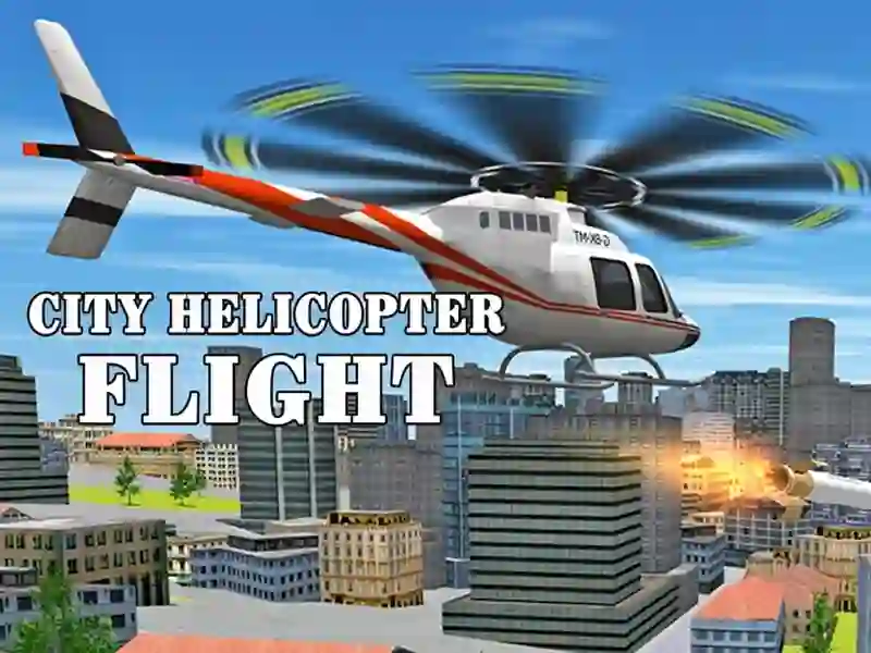 Logħba City Helicopter Flight onlajn