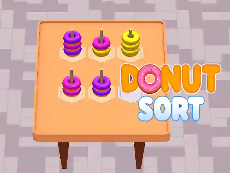 Logħba Donut Sort onlajn