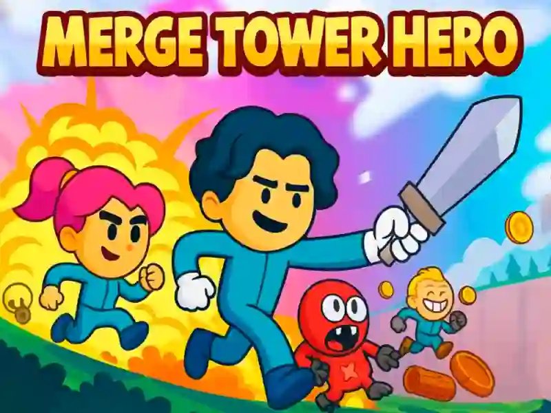Logħba Merge Tower Hero onlajn