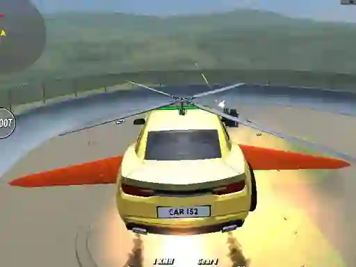 Logħba Supra Crash Shooting Fly Cars onlajn