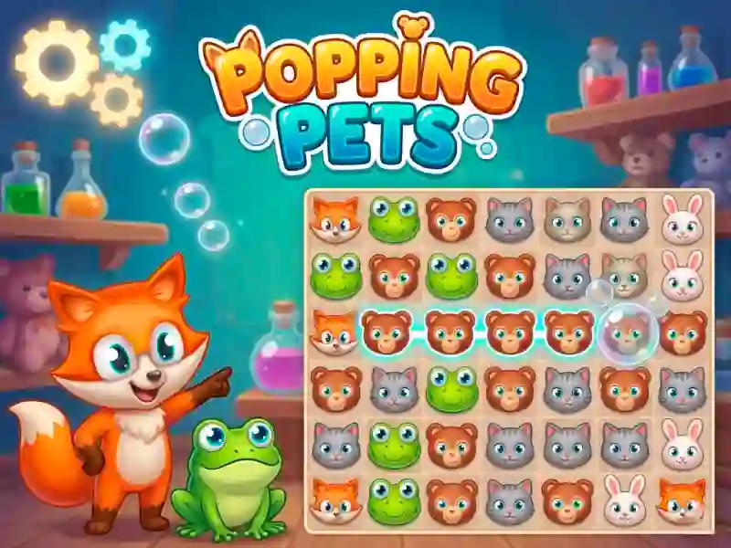 Logħba Popping Pets onlajn
