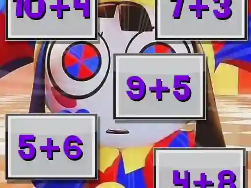 Logħba Pomni Math Game onlajn