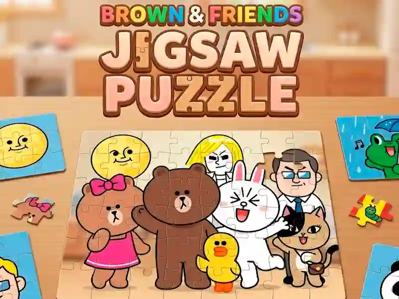 Logħba Brown And Friends Jigsaw Puzzle onlajn