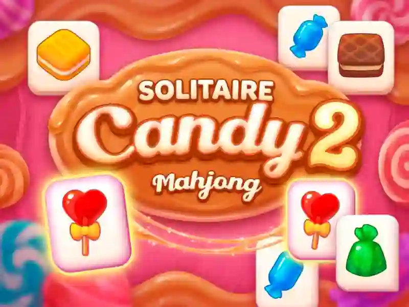 Logħba Solitaire Mahjong Candy 2 onlajn