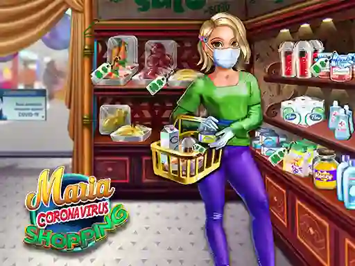 Logħba Maria Coronavirus Shopping onlajn