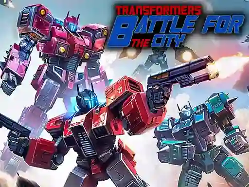 Logħba Transformers Battle For The City onlajn