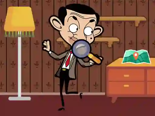 Logħba Mr Bean Hidden Objects onlajn