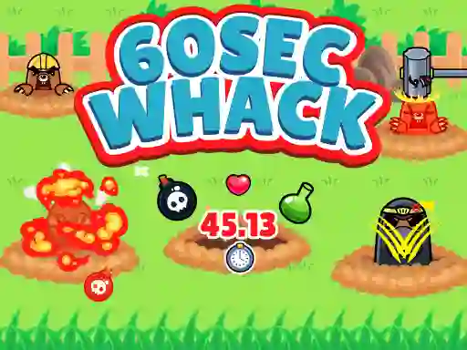 Logħba 60 Second Whack onlajn