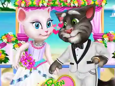 Logħba Ben and Kitty Wedding Day onlajn