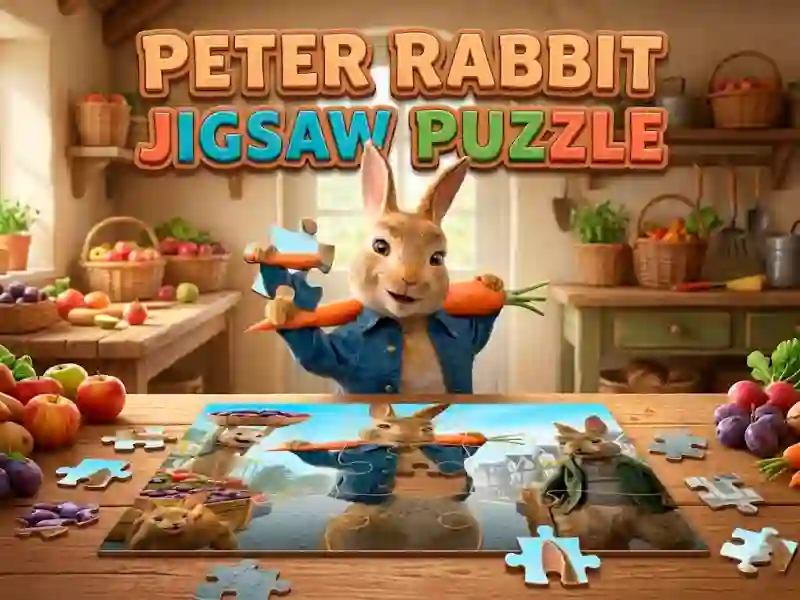 Logħba Peter Rabbit Jigsaw Puzzle onlajn