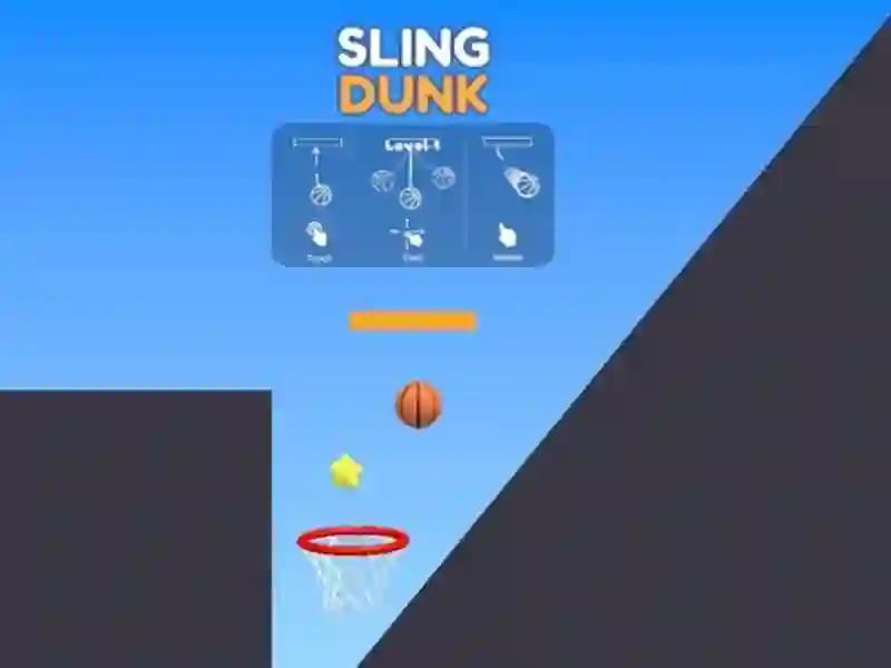 Logħba Sling Dunk onlajn