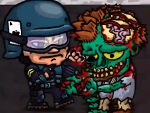 Logħba SWAT vs Zombies 2 onlajn