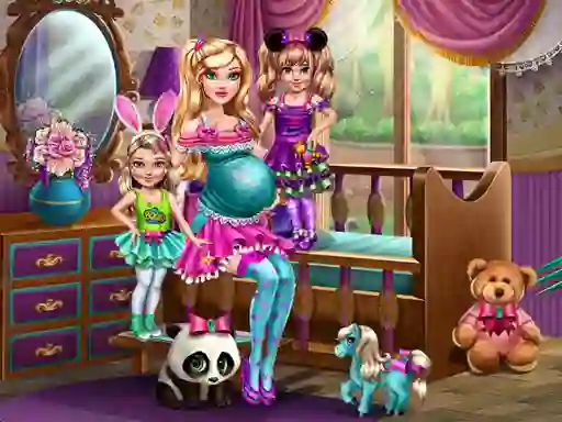 Logħba Barbie With Twins onlajn