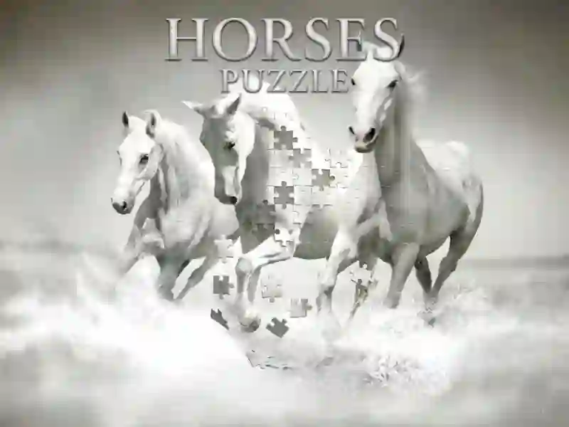 Logħba Horses Puzzle onlajn