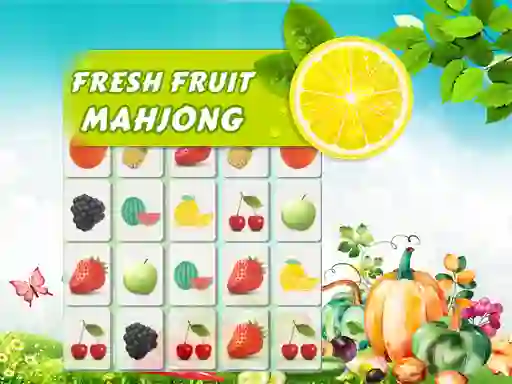 Logħba Fresh Fruit Mahjong onlajn