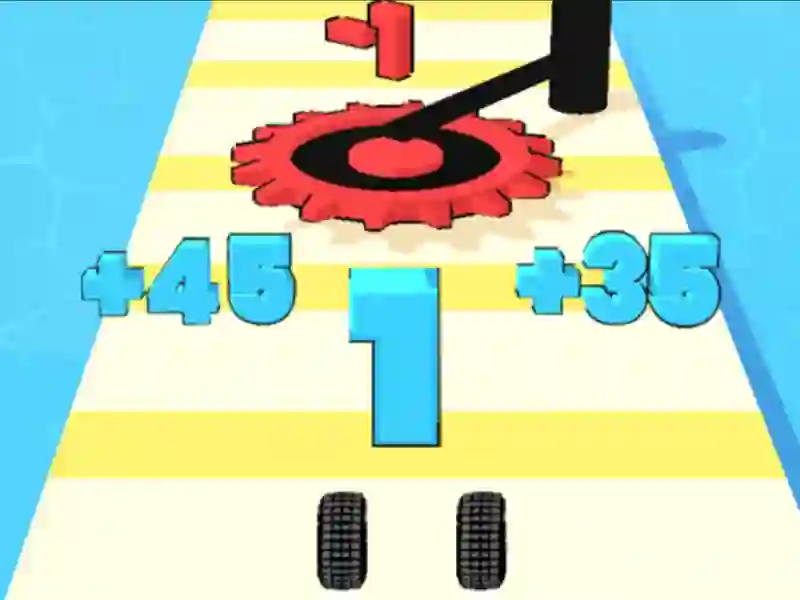 Logħba Number Run 3D onlajn