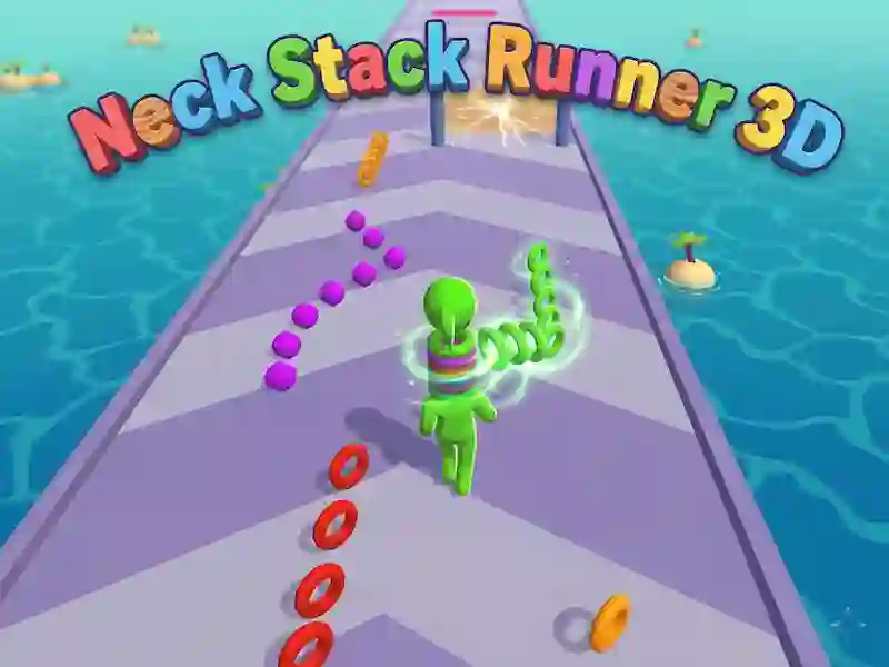 Logħba Neck Stack Runner 3D onlajn