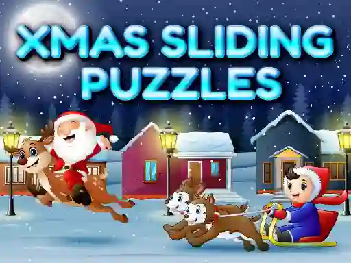 Logħba Xmas Sliding Puzzles onlajn