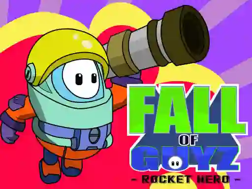 Logħba Fall Guys Rocket Hero onlajn