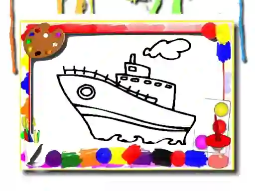 Logħba Back To School: Cartoon Coloring Time onlajn