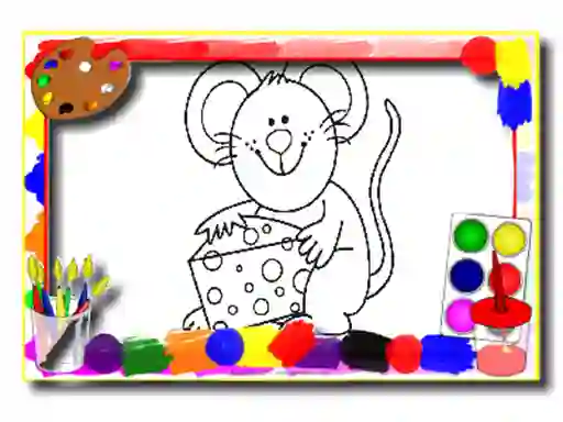Logħba Kids Cartoon Coloring Book onlajn