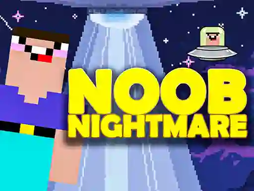Logħba Noob Nightmare Arcade onlajn