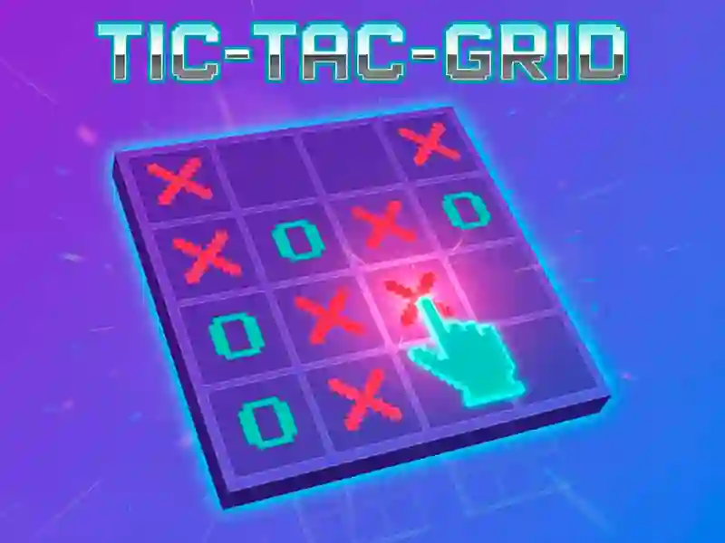 Logħba Tic-Tac-Grid onlajn