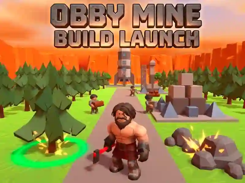 Logħba Obby Mine Build Launch onlajn