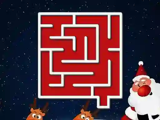 Logħba Christmas Maze onlajn