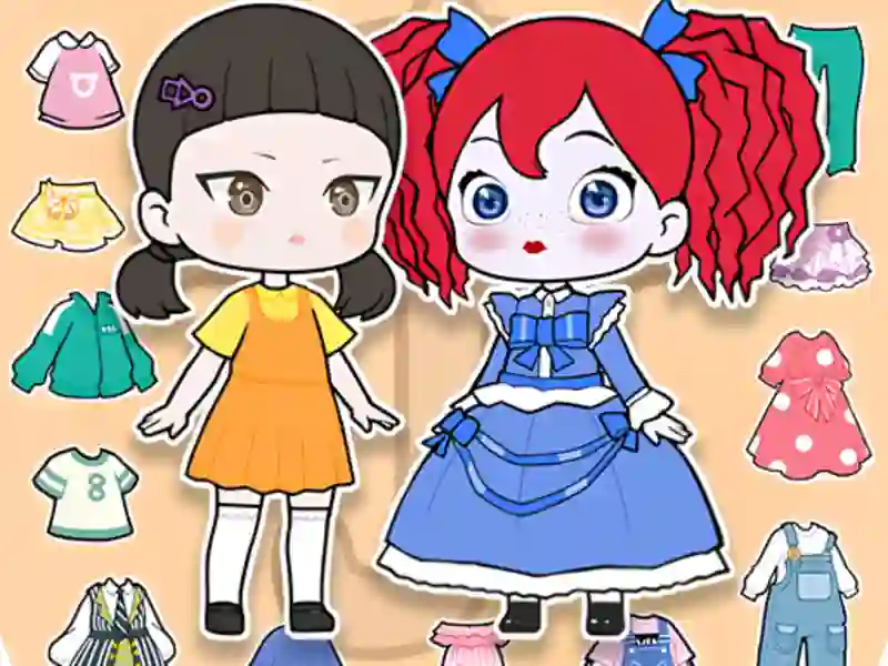 Logħba Cute Doll Dress Up onlajn