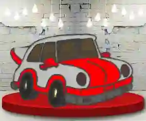 Logħba Coloring Cars Time onlajn