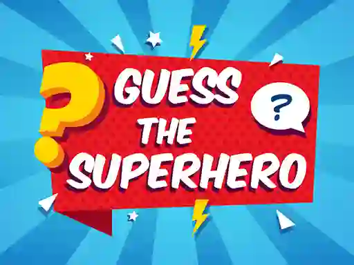 Logħba Guess The Superhero onlajn